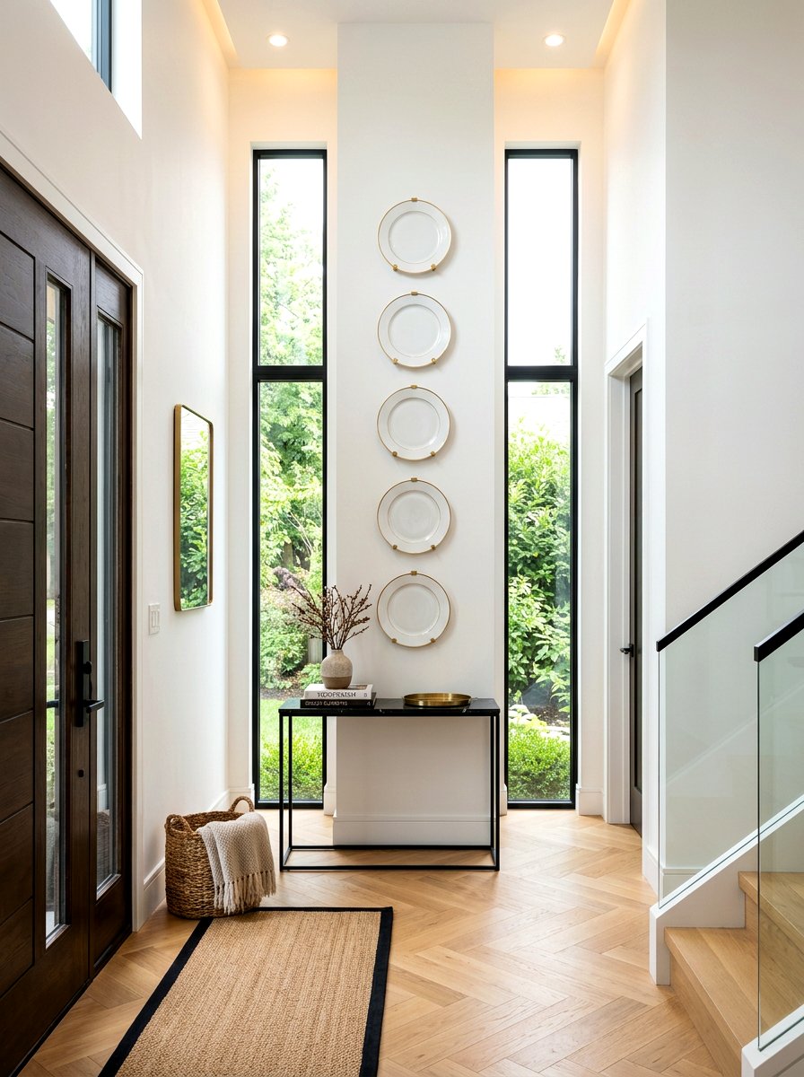 Vertical porcelain display - 30 collected china wall ideas