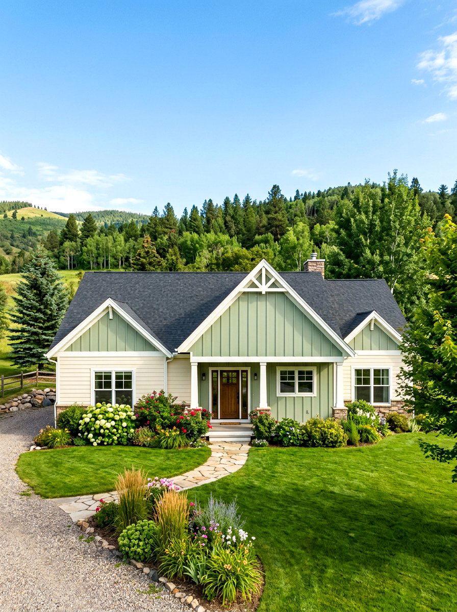 Vertical siding ranch house - 30 ranch house exterior ideas