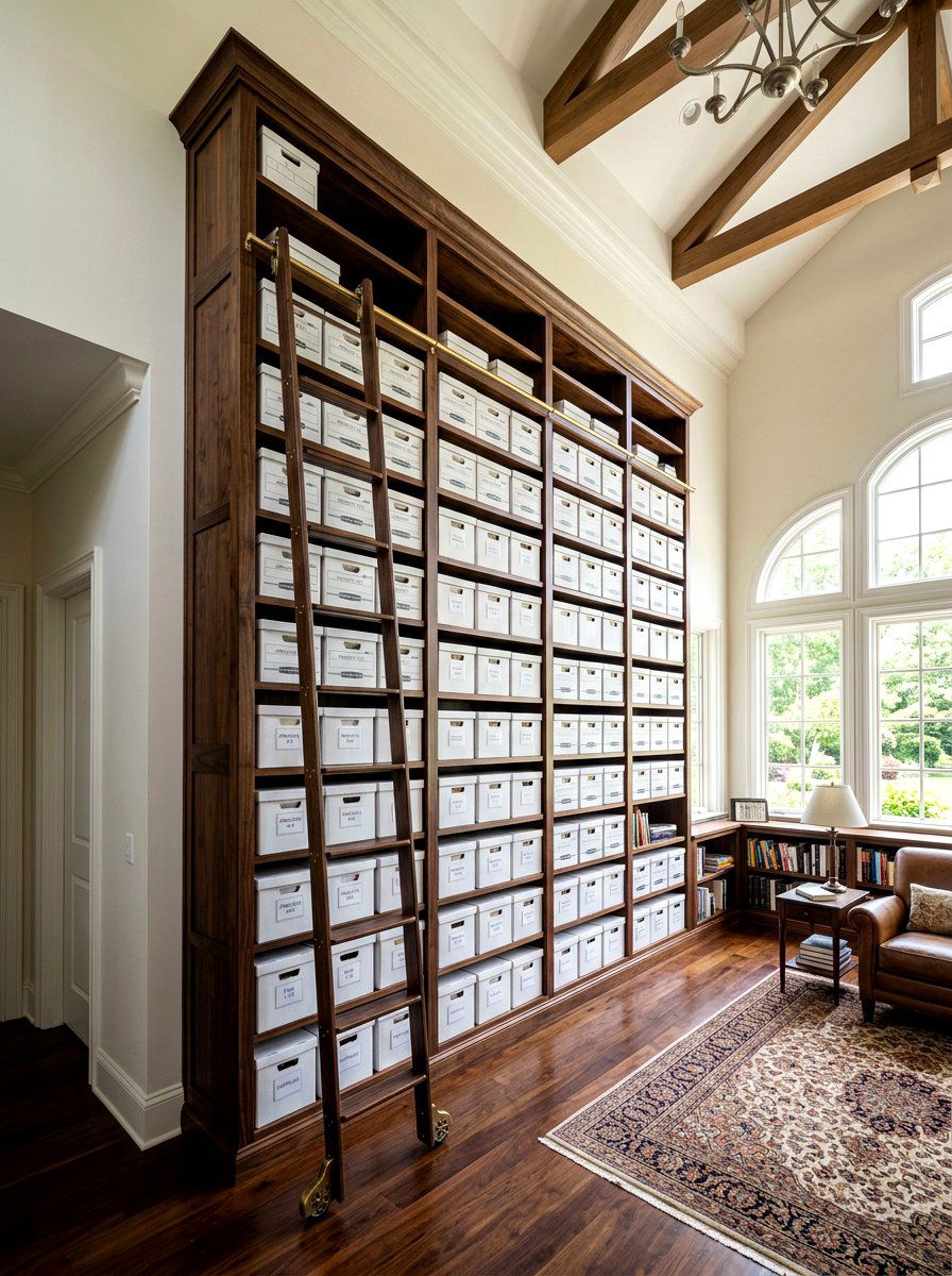 Vertical storage unit - 30 drop zone shelf ideas