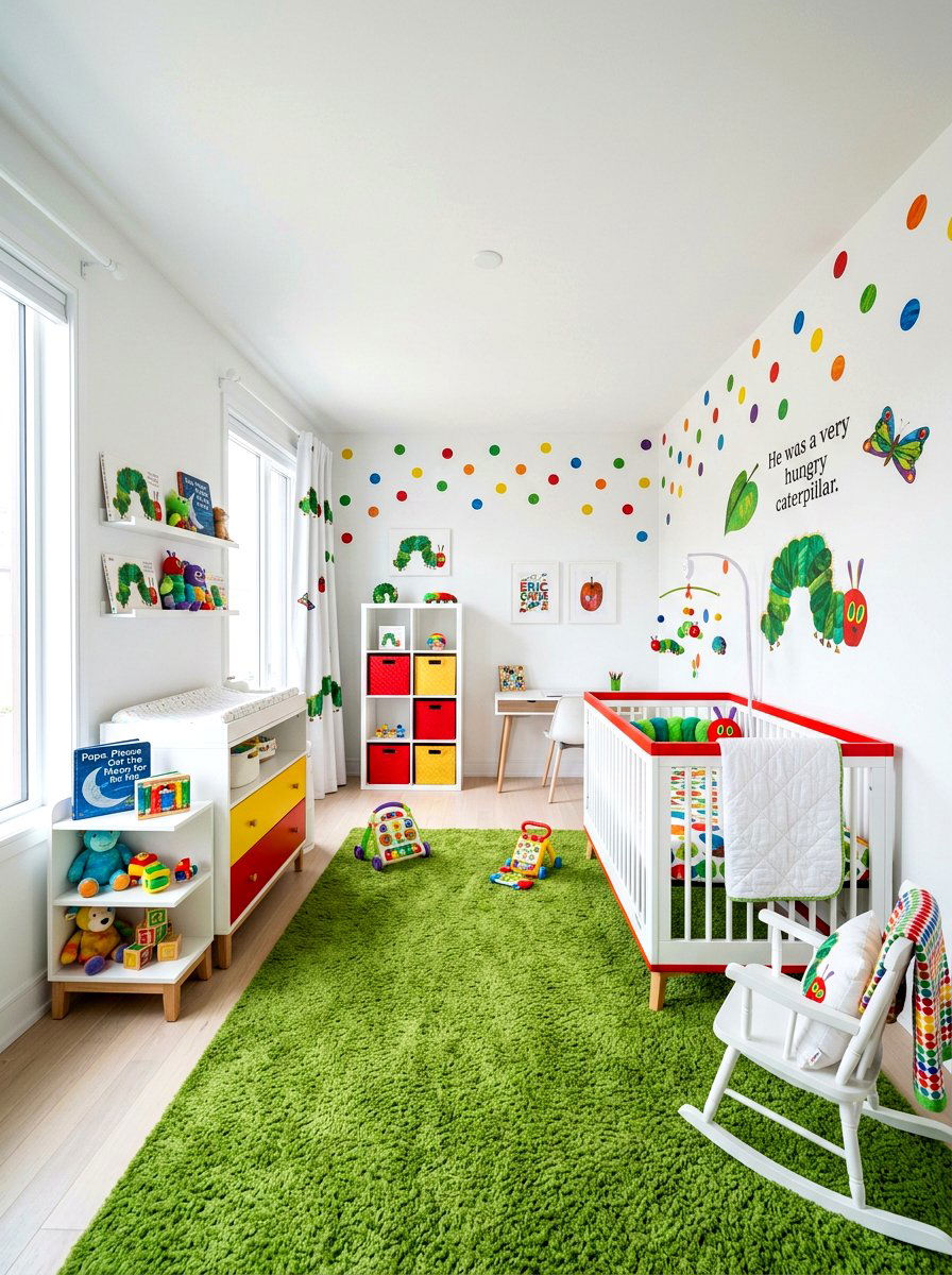 Very Hungry Caterpillar Nursery - 30 storybook nursery ideas