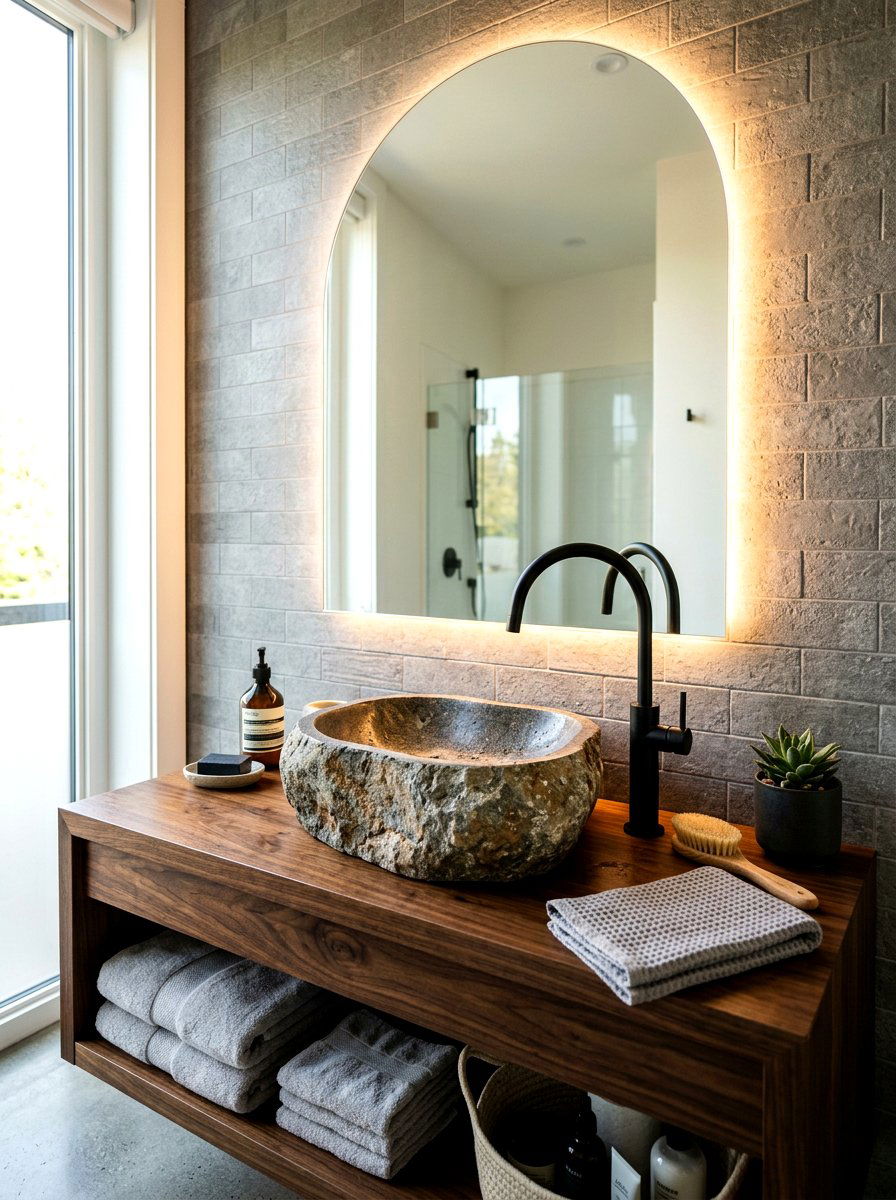 Vessel Sink - 30 boutique hotel bathroom ideas