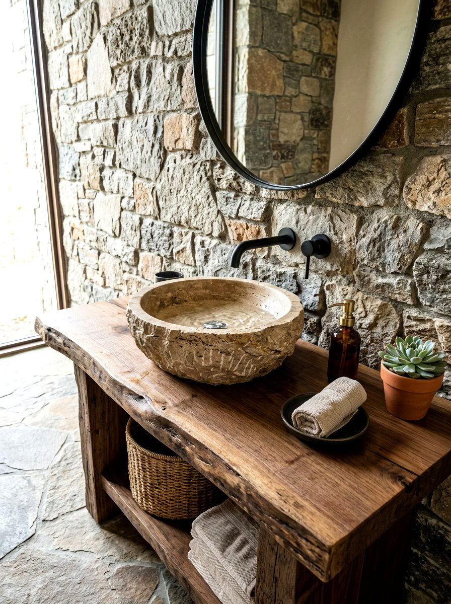 Vessel Sink - 30 luxury bathroom ideas