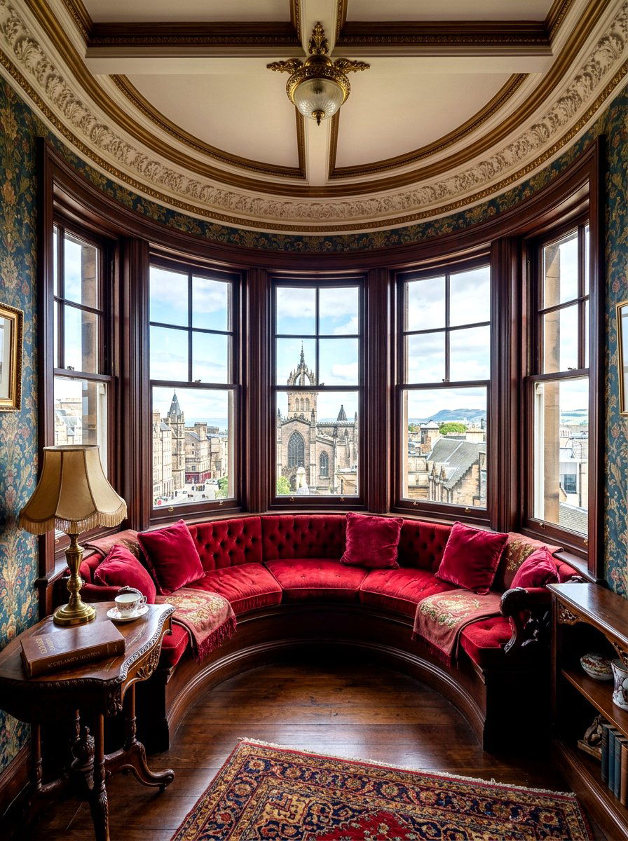 Victorian Attic Turret Room - 30 attic reading nook ideas