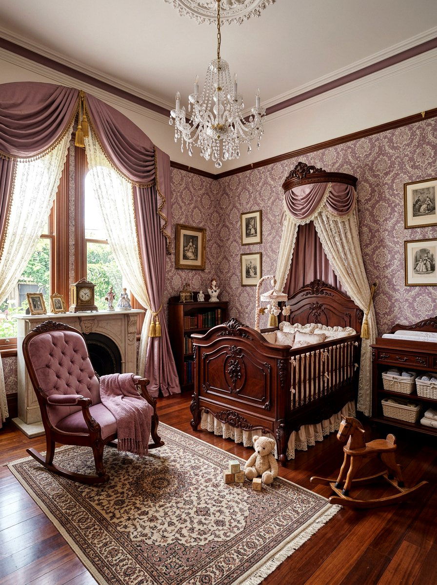 Victorian Baby Room - 30 vintage nursery ideas