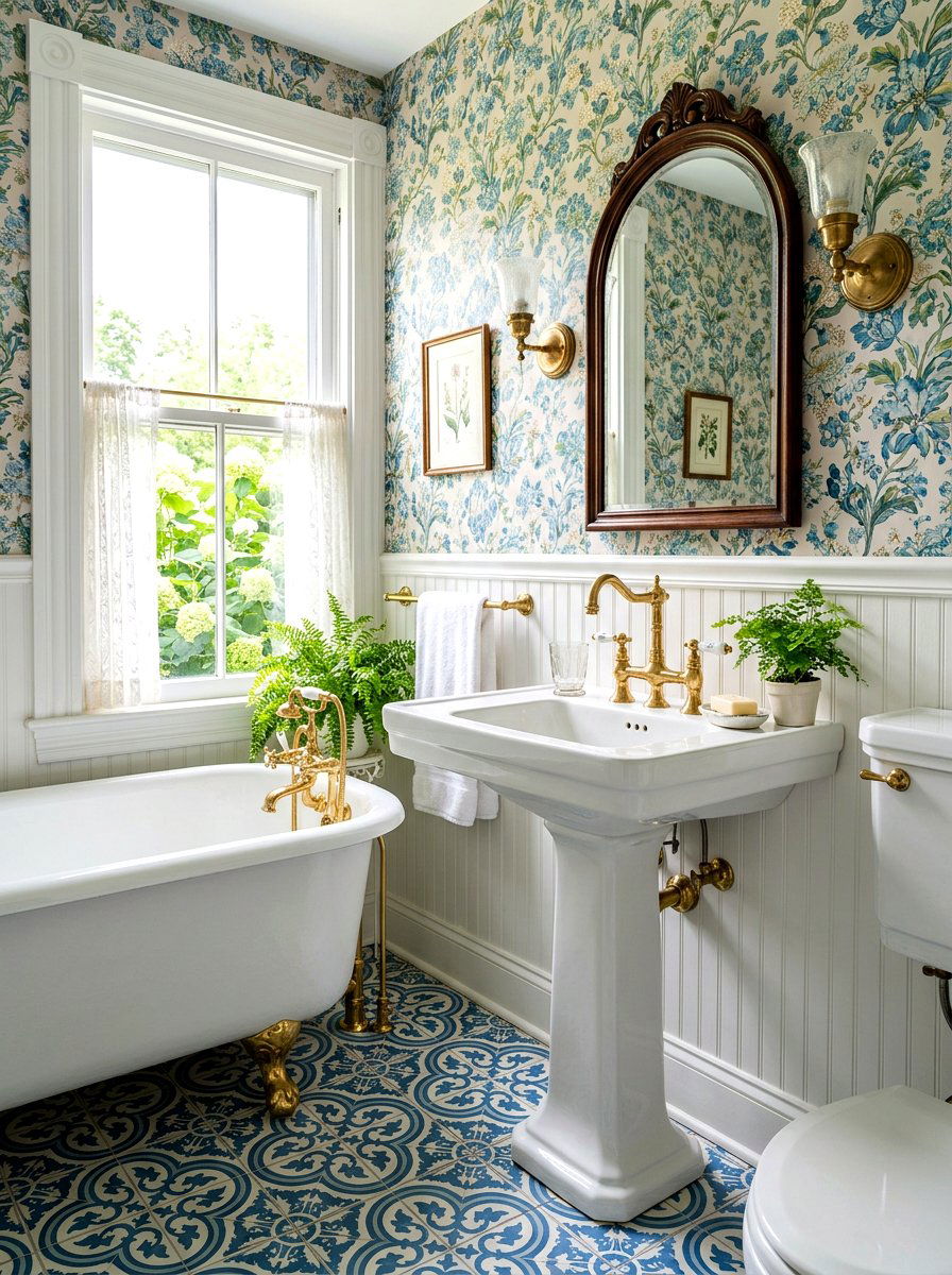 Victorian Bathroom Bridge Faucet - 30 bridge faucet bathroom ideas