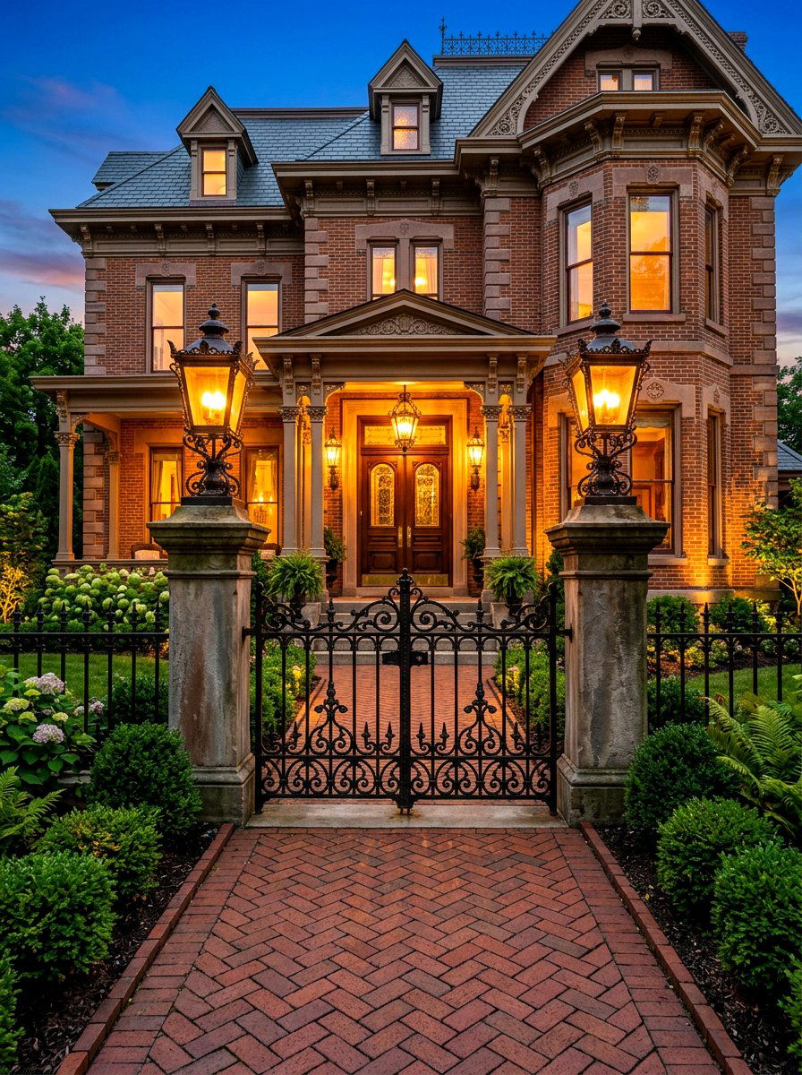 Victorian Cast Iron Lights - 30 pathway lighting ideas