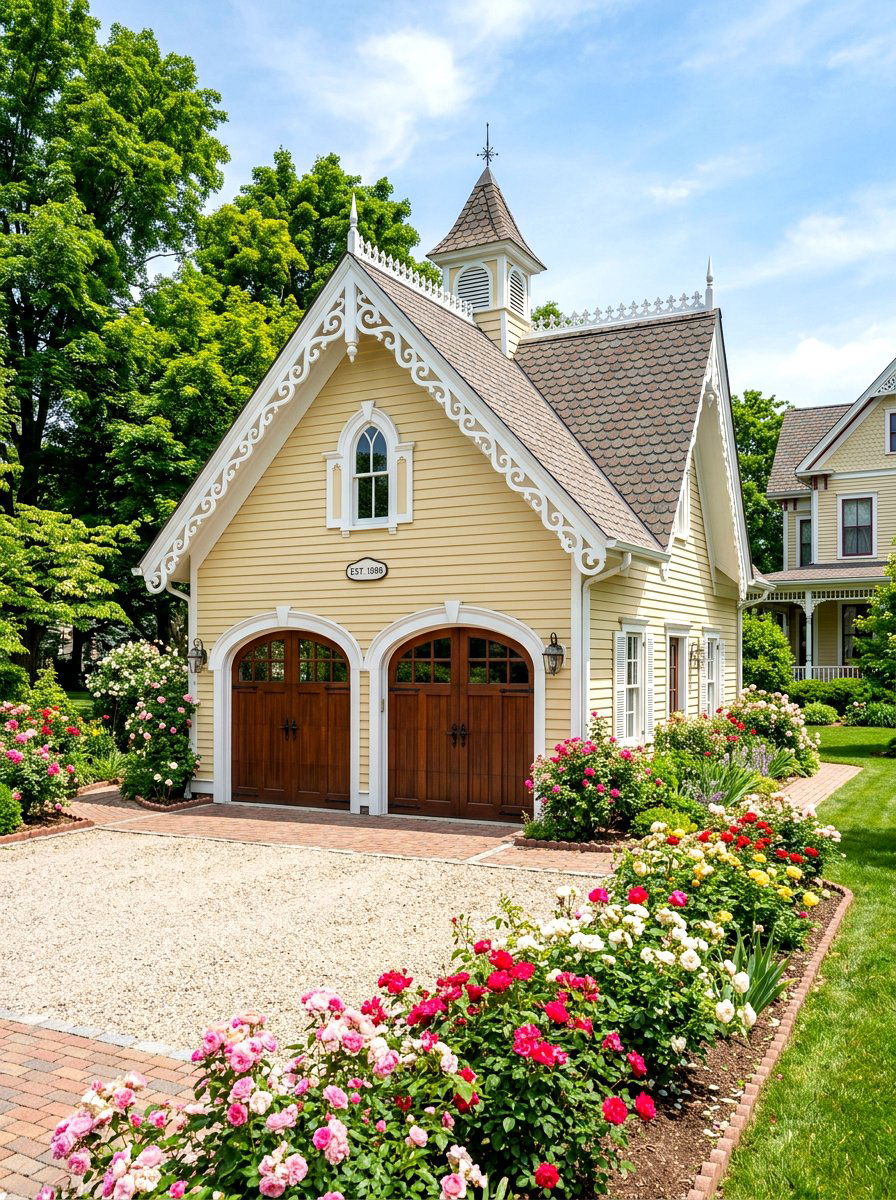 Victorian Detached Garage - 30 detached garage exterior ideas