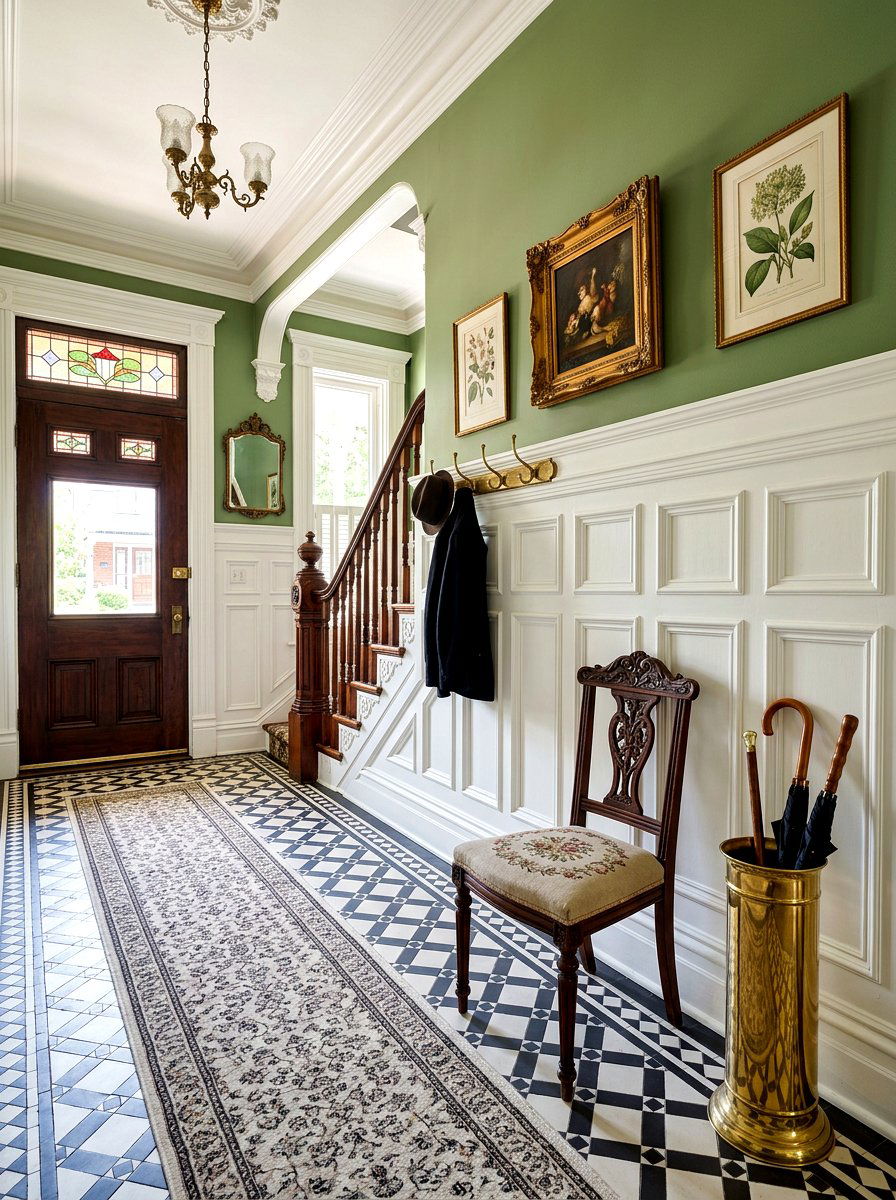 Victorian Entryway Molding - 30 classic entryway ideas