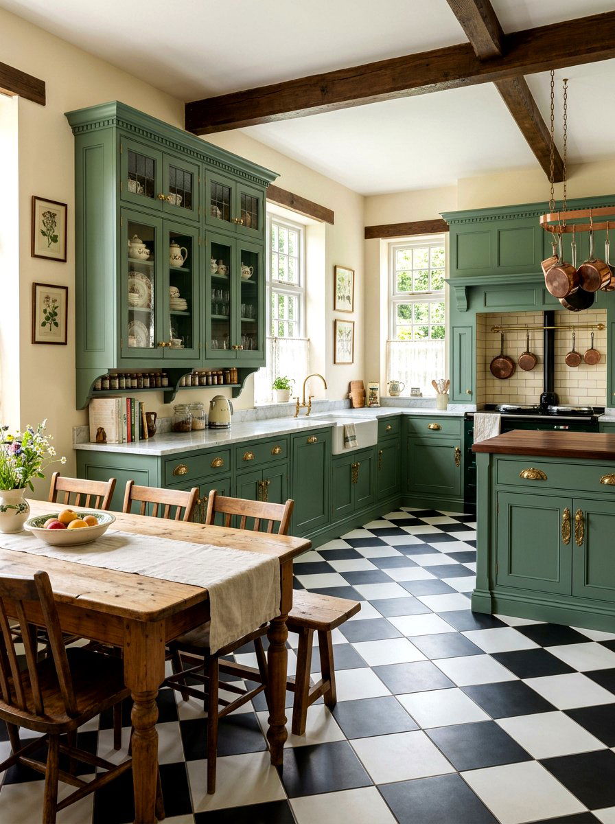 Victorian Farmhouse Kitchen Style - 30 European farmhouse kitchen ideas