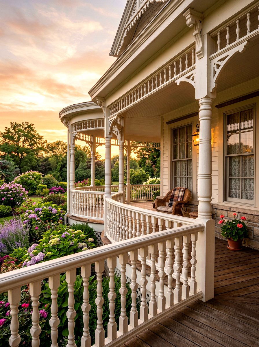 Victorian Farmhouse Porch Column - 30 farmhouse porch columns ideas