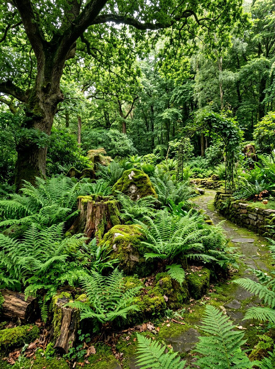Victorian Fernery Garden - 30 Victorian garden ideas