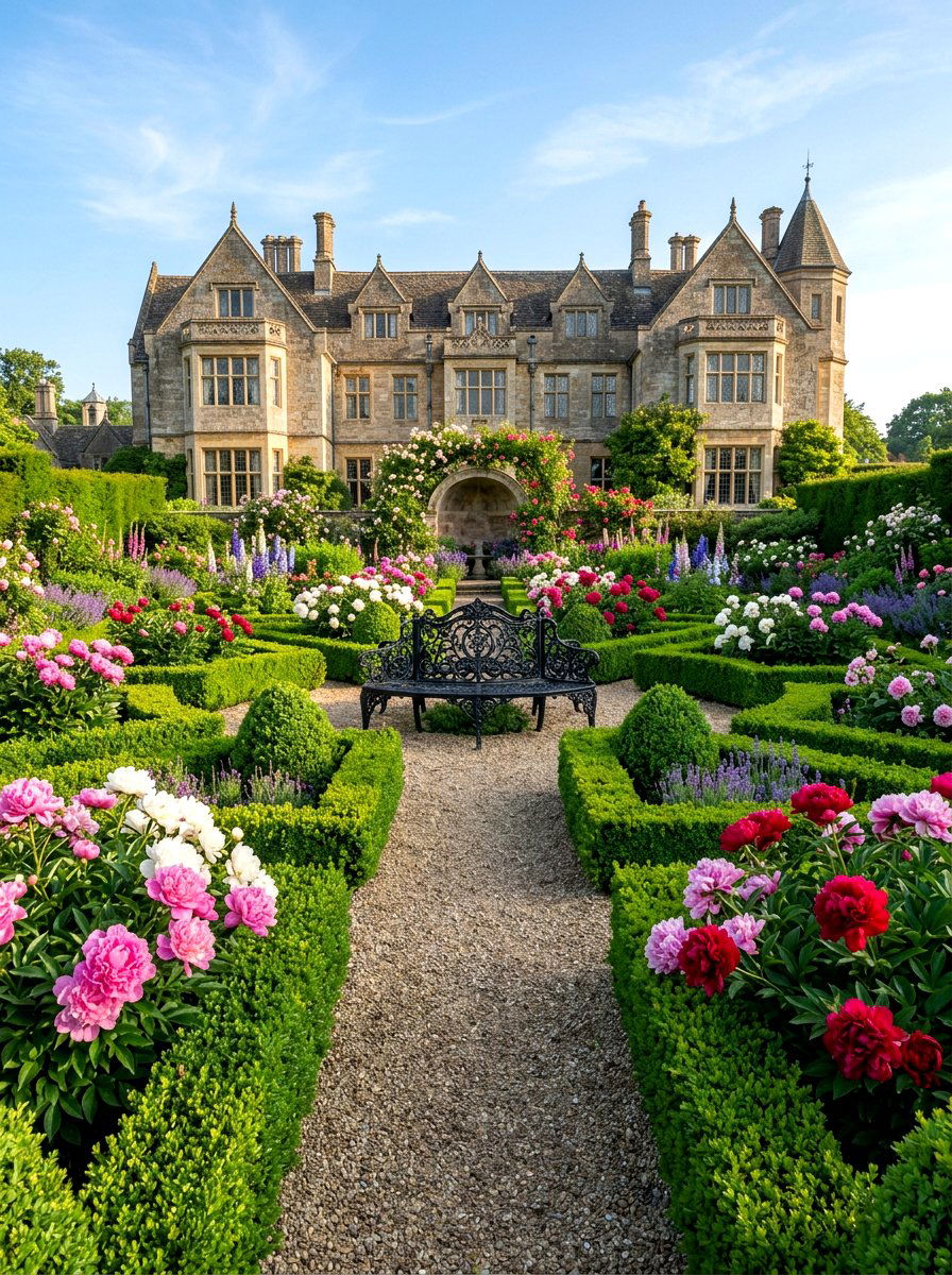 Victorian Flower Garden - 30 flower garden ideas