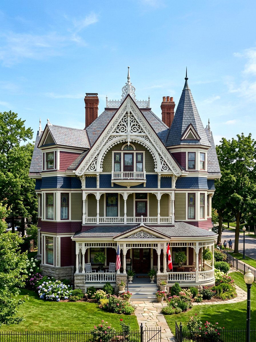 Victorian Gable Ornament - 30 gable accent ideas
