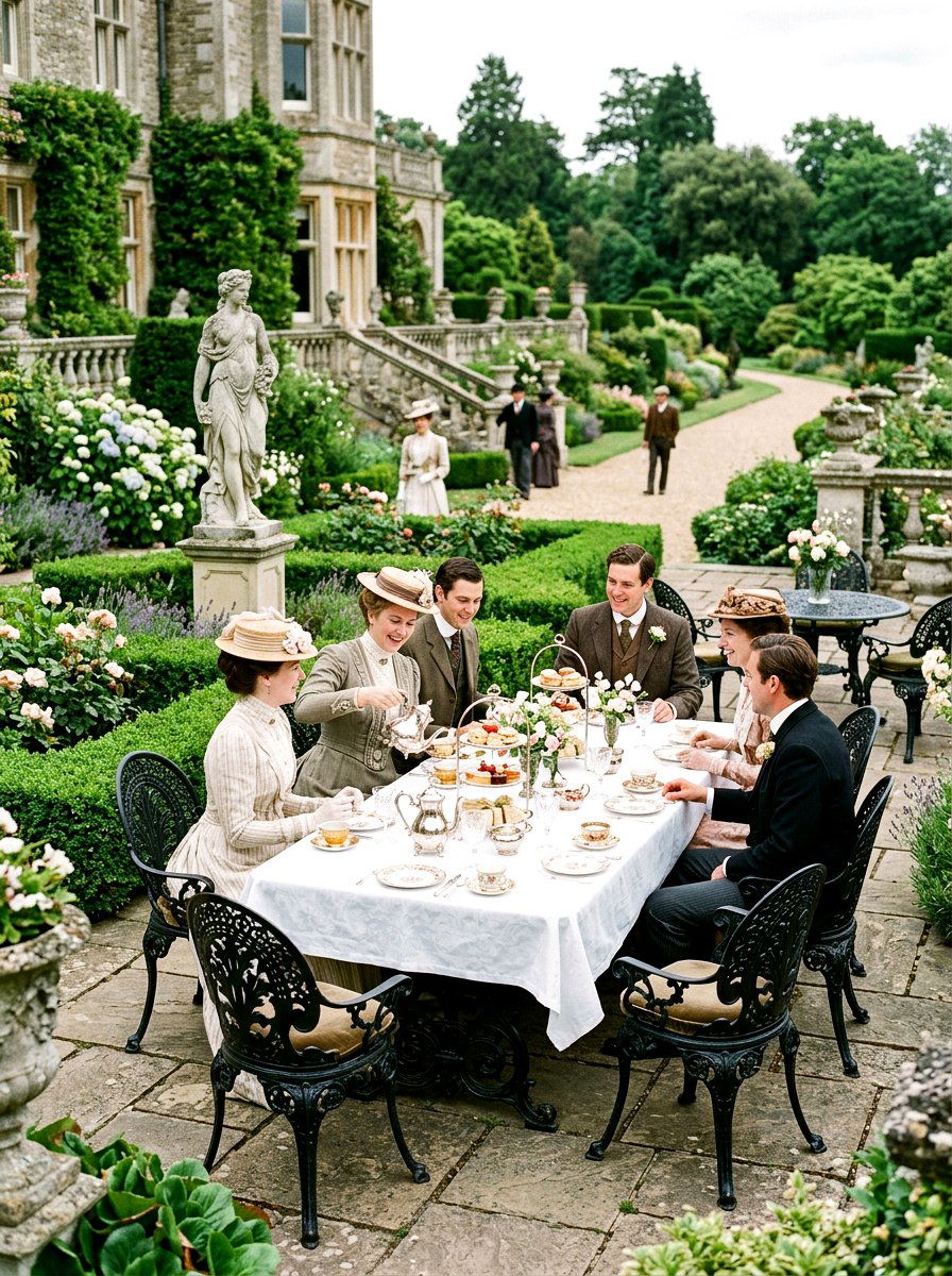 Victorian Garden Brunch - 30 patio brunch setup ideas