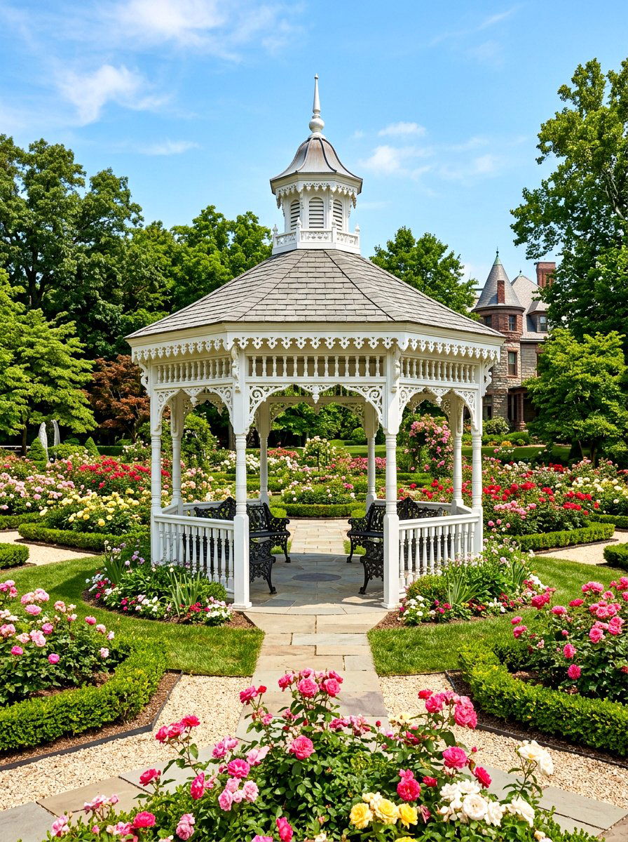 Victorian Garden Gazebo - 30 outdoor gazebo ideas