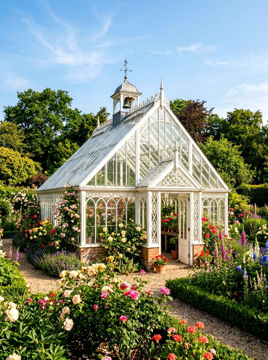 Victorian Glass Greenhouse - 30 greenhouse ideas