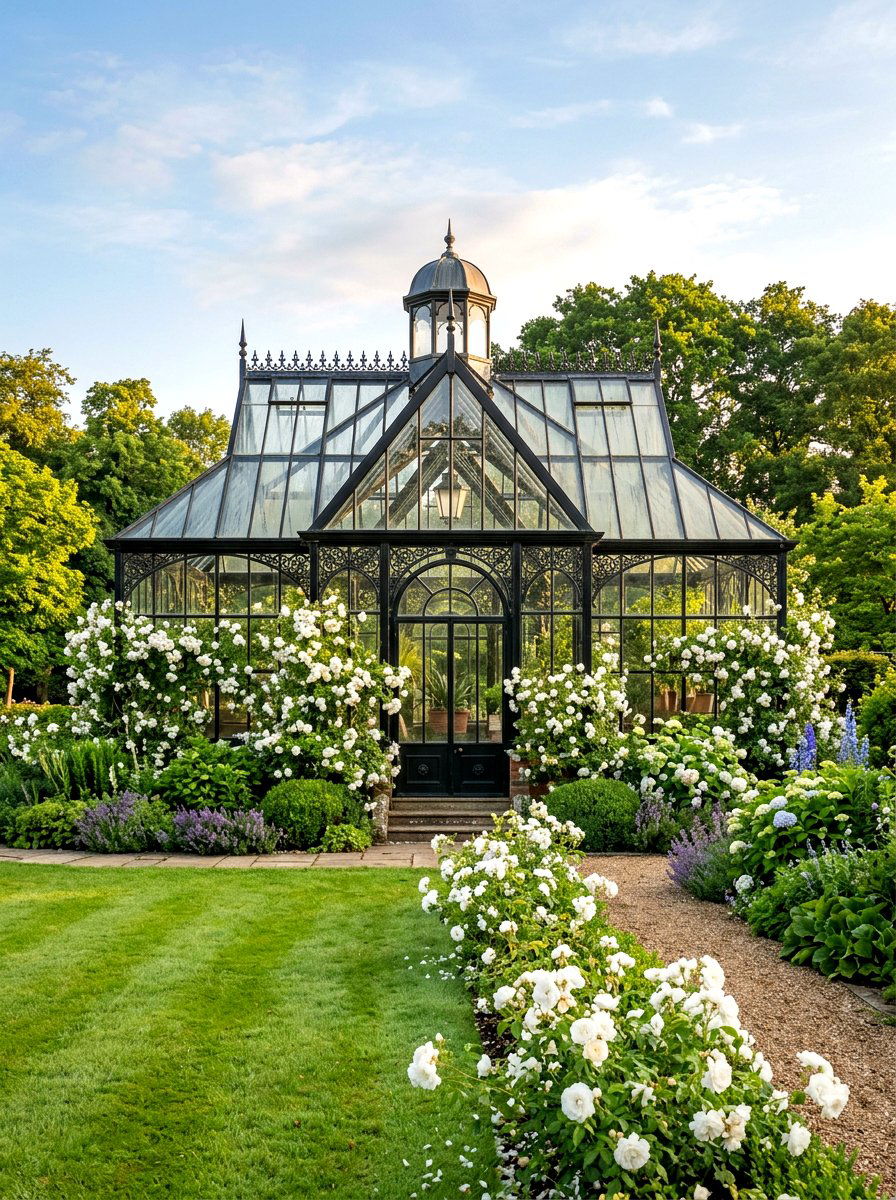 Victorian Greenhouse - 30 greenhouse decorative ideas