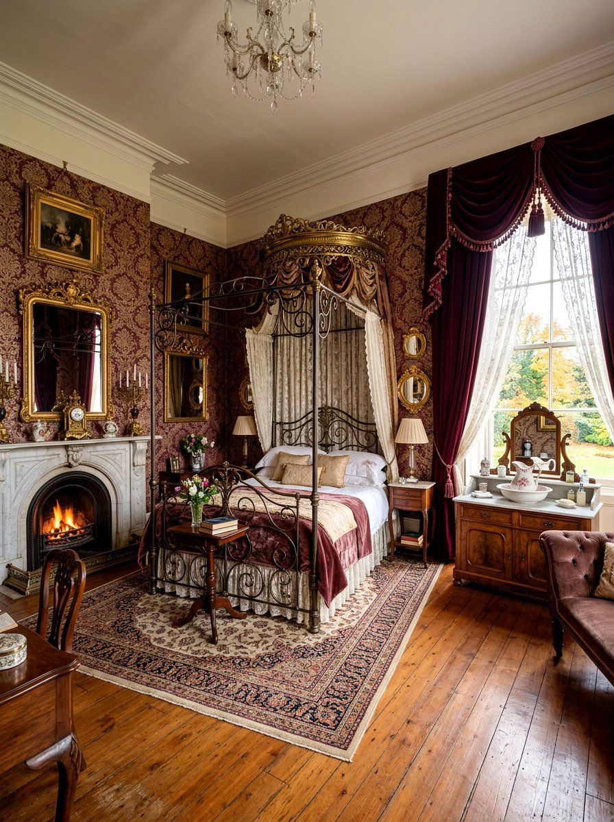 Victorian Guest Suite - 30 tiny cottage decor ideas