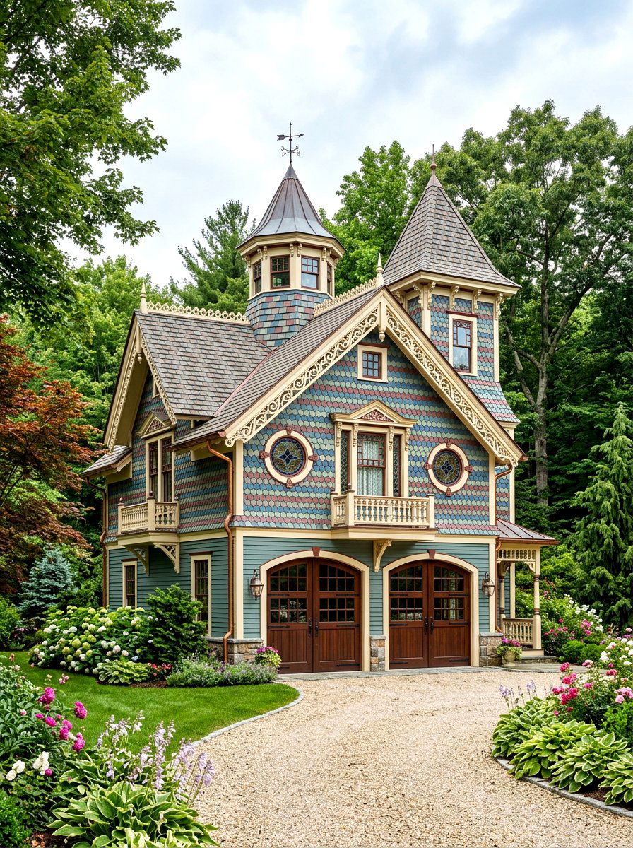 Victorian Inspired Carriage House - 30 carriage house exterior ideas aesthetic