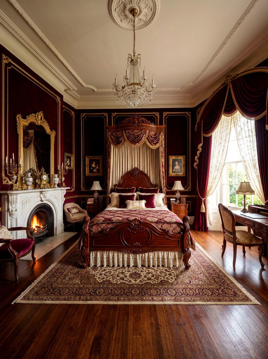Victorian Luxury Bedroom - 30 luxury bedroom ideas