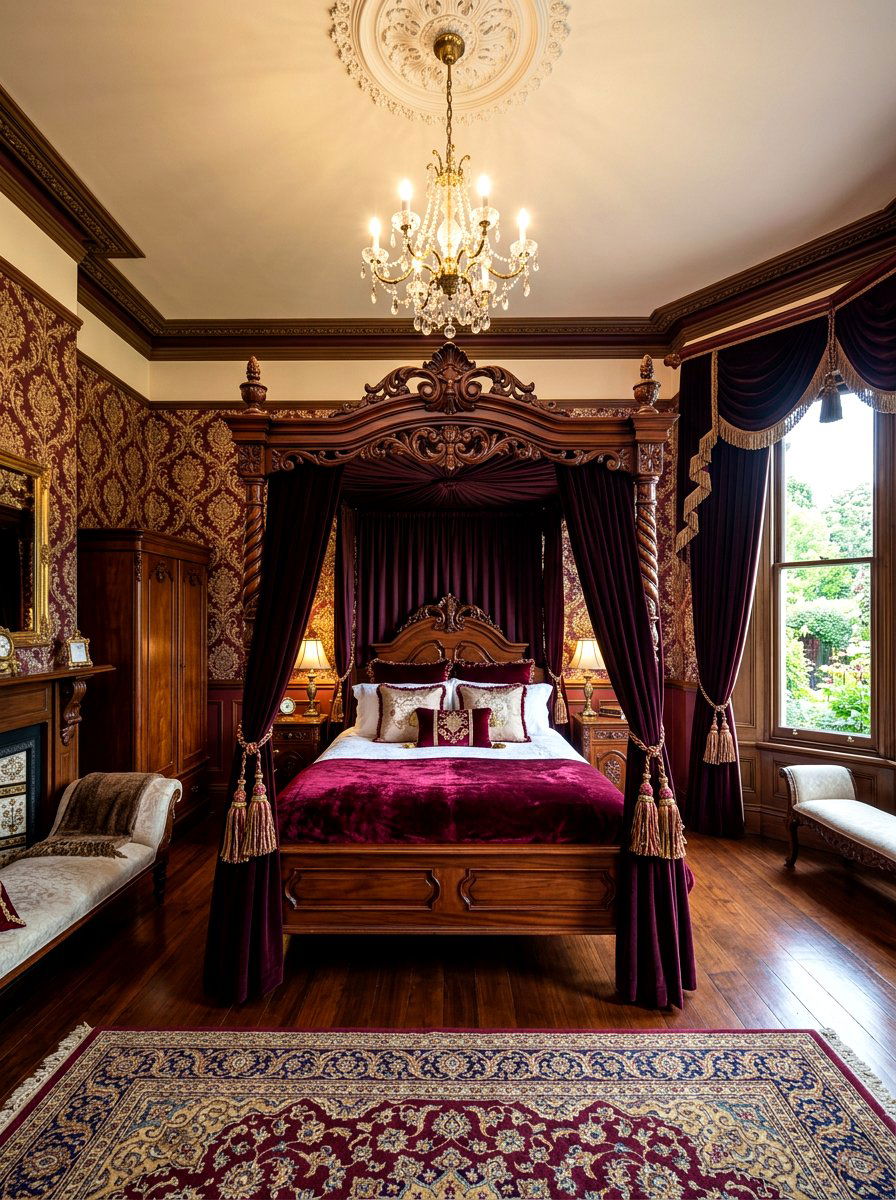 Victorian Master Bedroom - 30 romantic master bedroom ideas