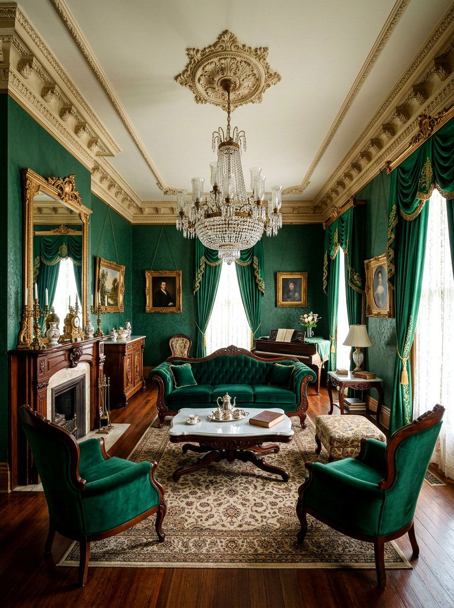 Victorian Parlor - 30 parlor room ideas