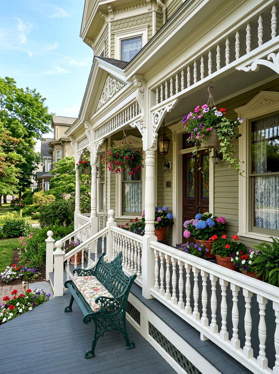 Victorian Porch Railing - 30 viral front porch ideas