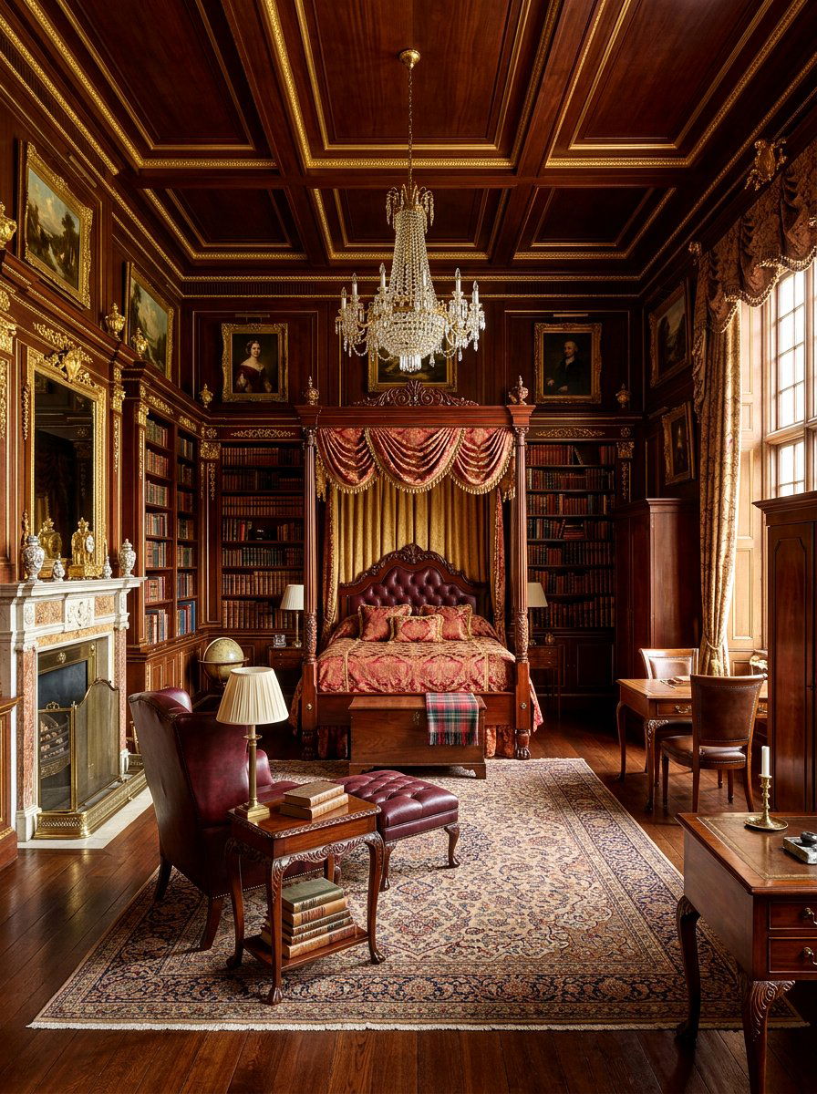 Victorian Style Bedroom Library - 30 book trove bedroom ideas