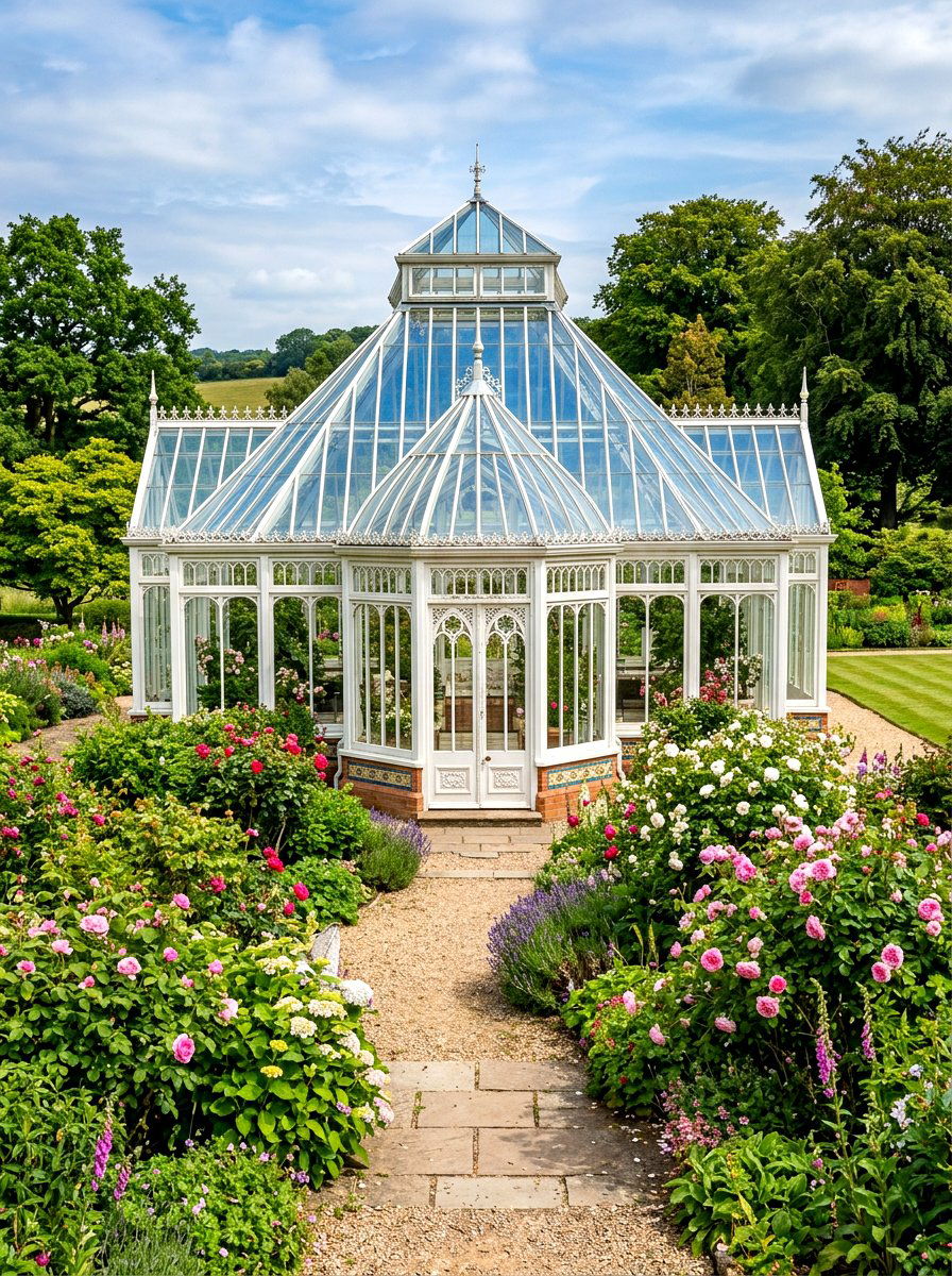 Victorian Style Conservatory - 30 glass room addition ideas