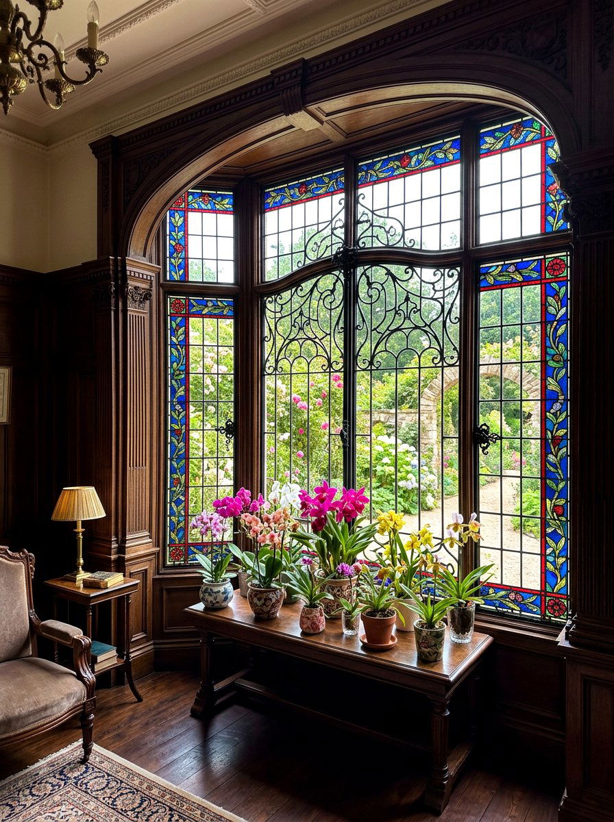 Victorian Style Garden Window - 30 greenhouse window kitchen ideas