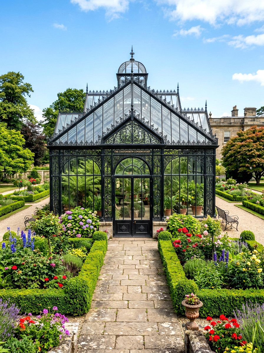 Victorian Style Greenhouse - 30 small greenhouse ideas