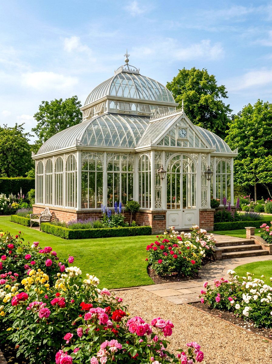 Victorian Style Greenhouse - 30 mini greenhouse ideas