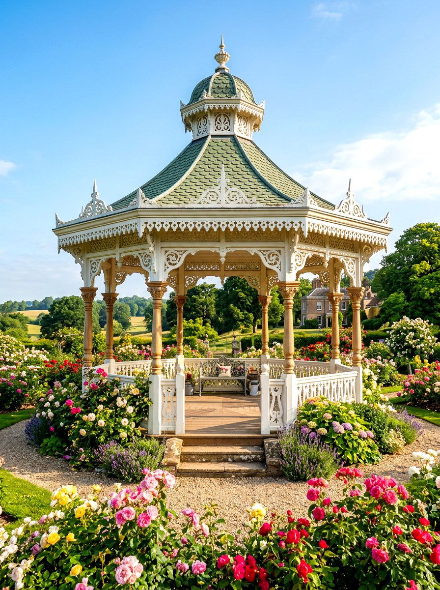 Victorian Style Pavilion - 30 porch pavilion ideas