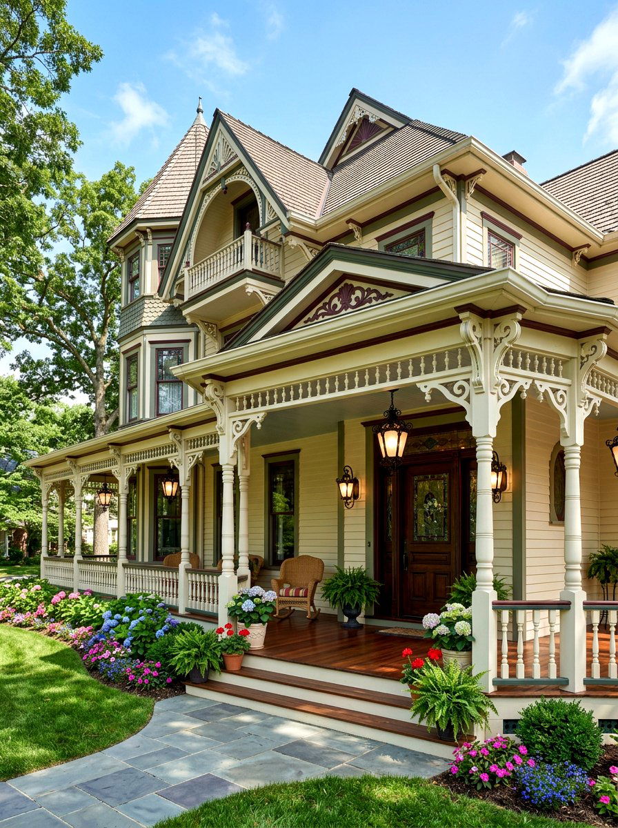 Victorian Style Porch Lighting - 30 front porch lighting ideas