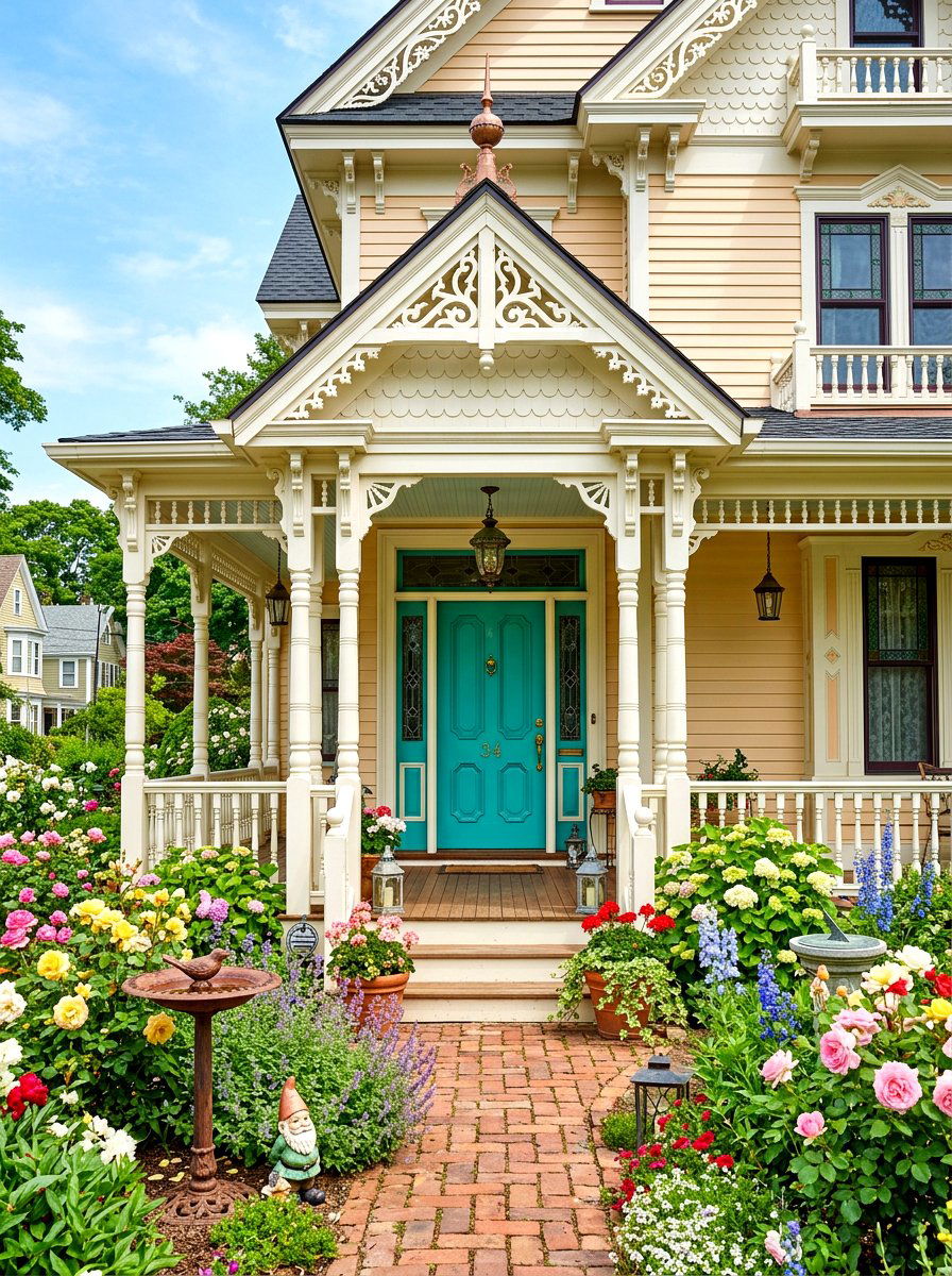 Victorian Style Portico - 30 portico ideas