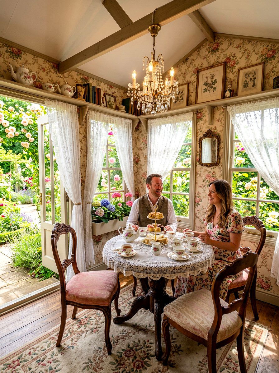 Victorian Tea House - 30 she shed ideas