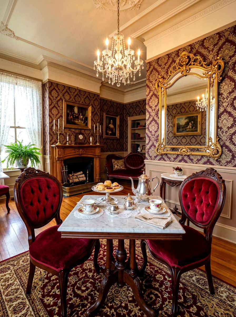 Victorian Tea Parlor - 30 tea nook ideas
