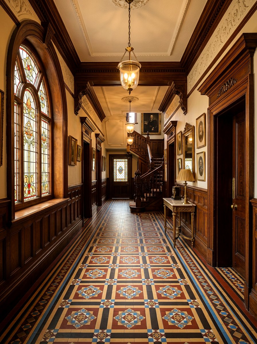 Victorian Tile Floor - 30 tile floor pattern ideas