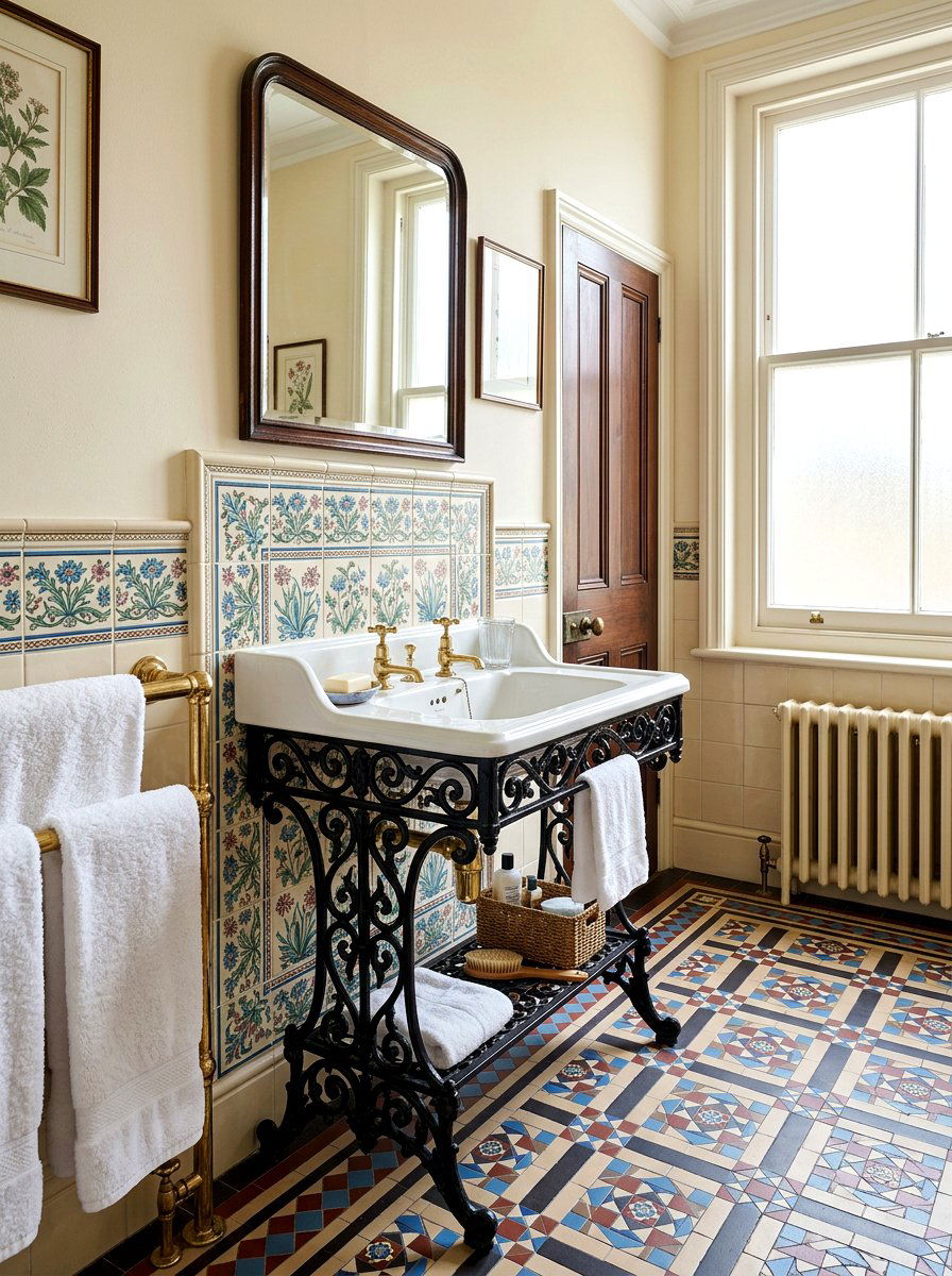 Victorian Washbasin Stand - 30 bathroom sink ideas