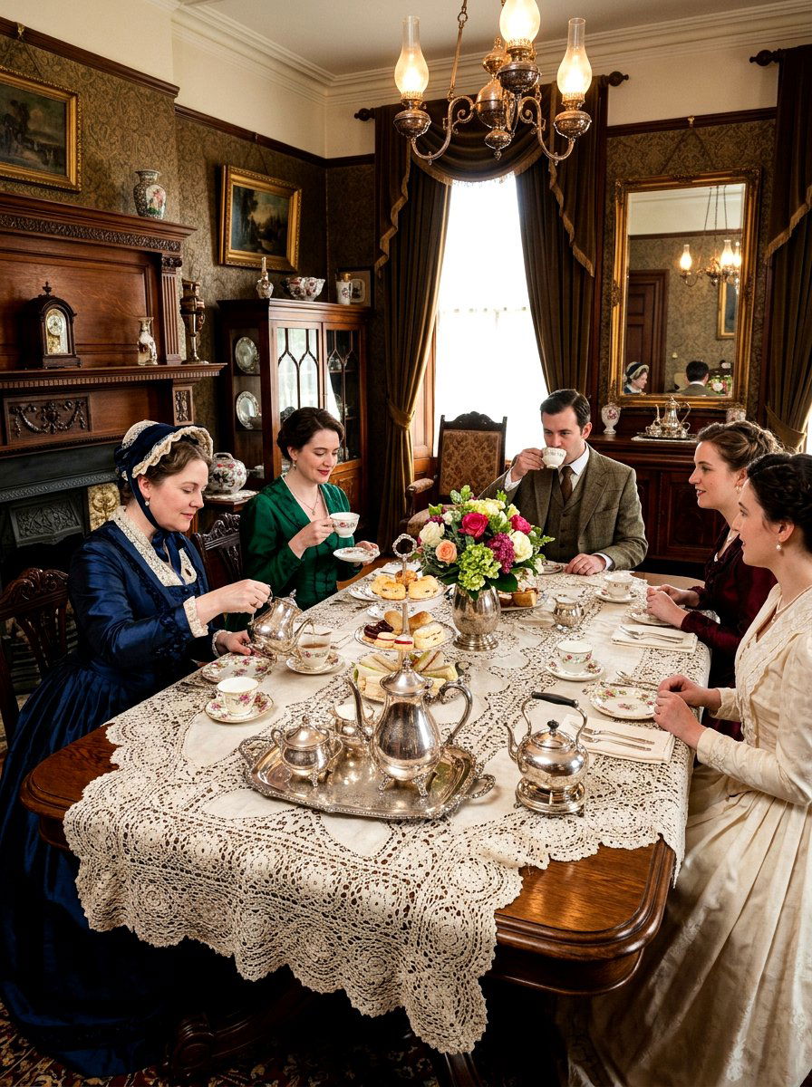 Victorian tea party - 30 tea party table ideas