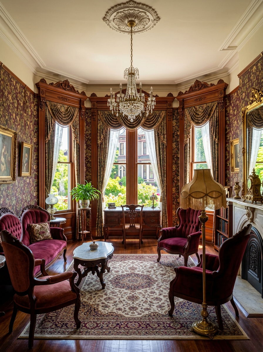 Victorian window moulding - 30 window trim ideas