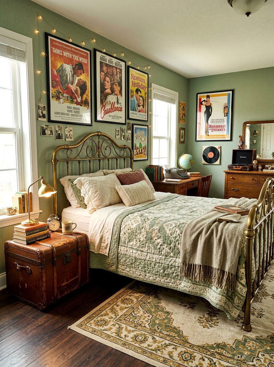 Vintage Aesthetic Teen Bedroom - 30 cool teen room ideas aesthetic