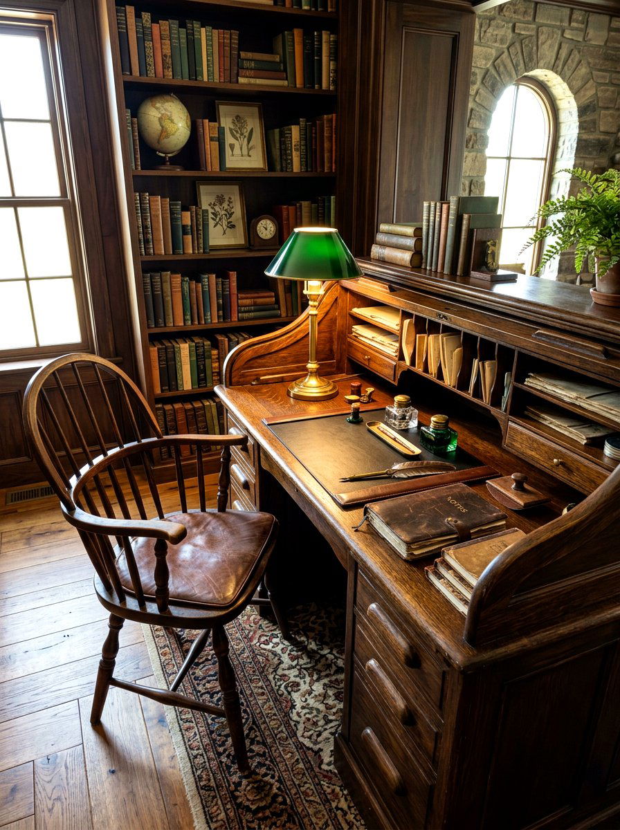 Vintage Art Workspace - 30 art corner ideas