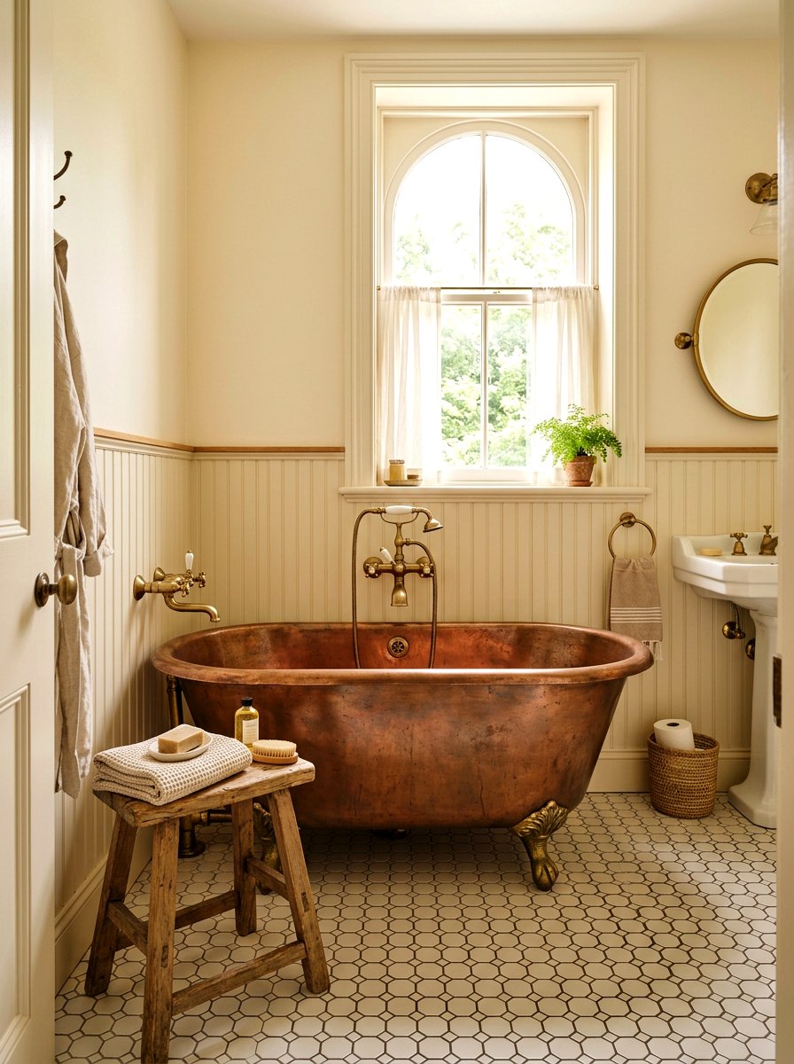 Vintage Bathroom Beadboard Style - 30 beadboard bathroom ideas