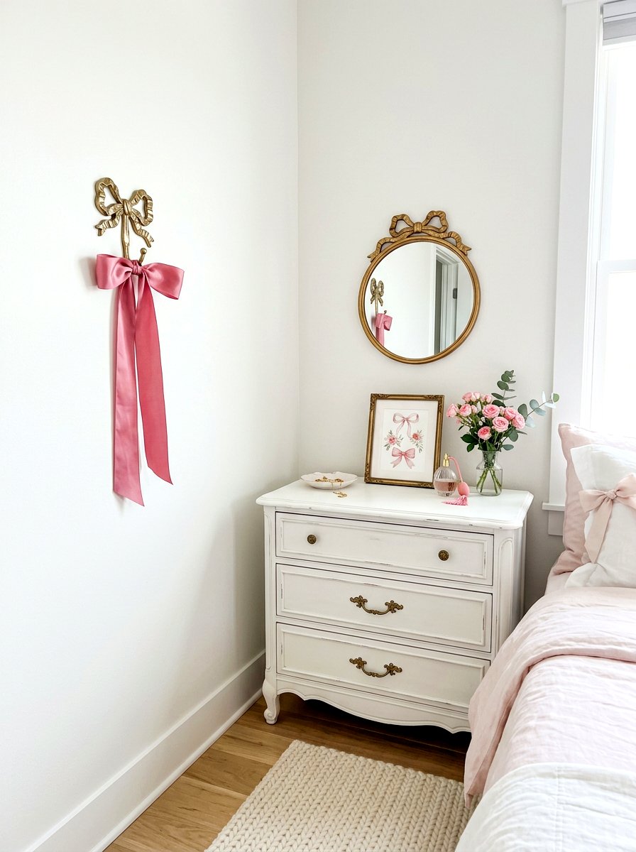 Vintage Bow Decor - 30 thrifted decor styling ideas