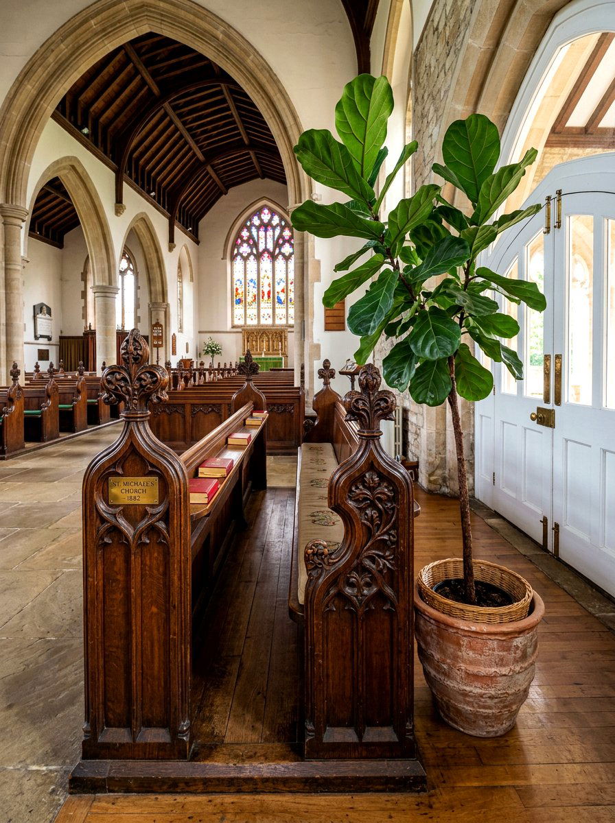 Vintage Church Pew - 30 front porch bench ideas