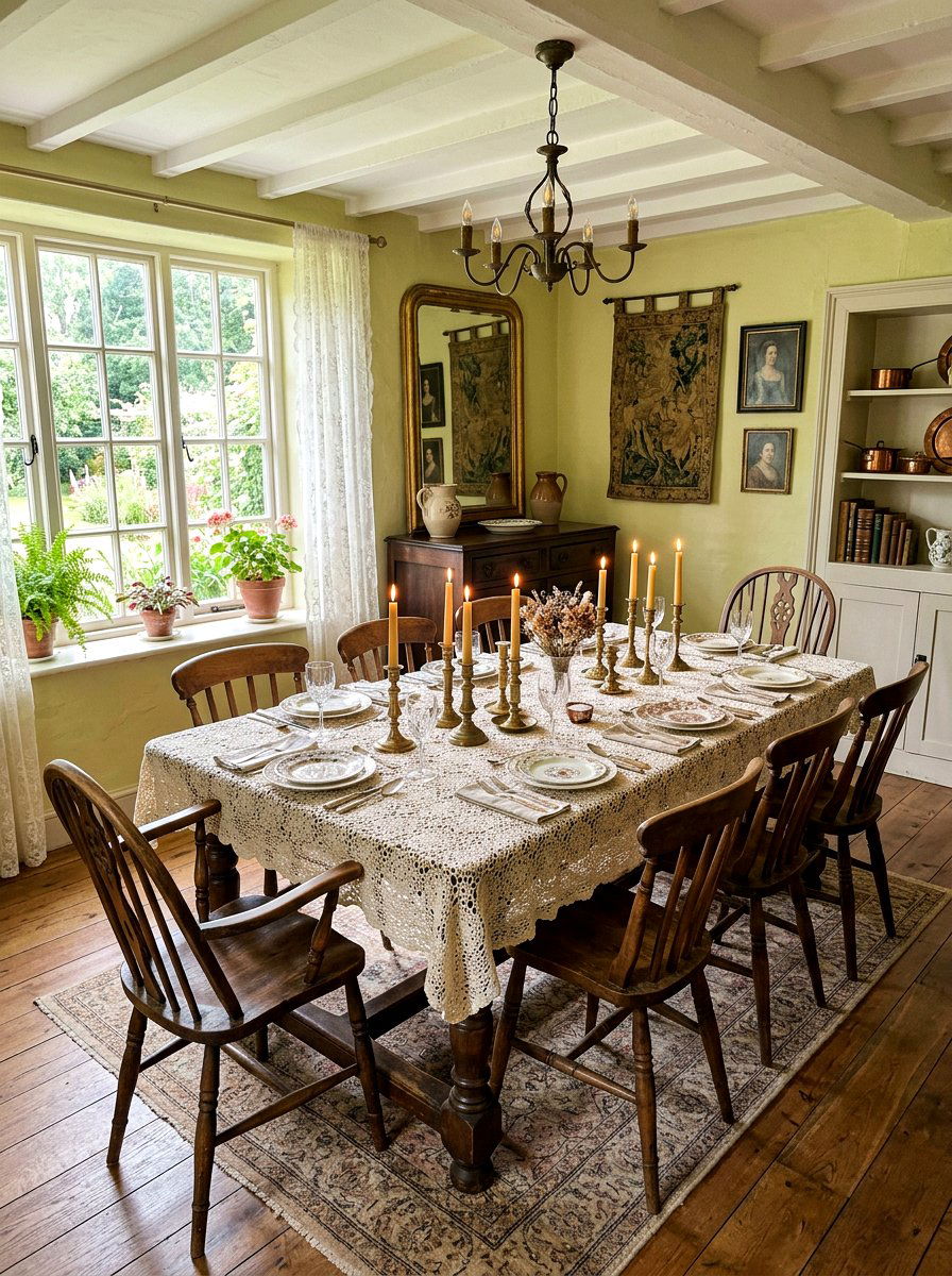 Vintage Dining Room Candlelight - 30 candlelit dining room ideas