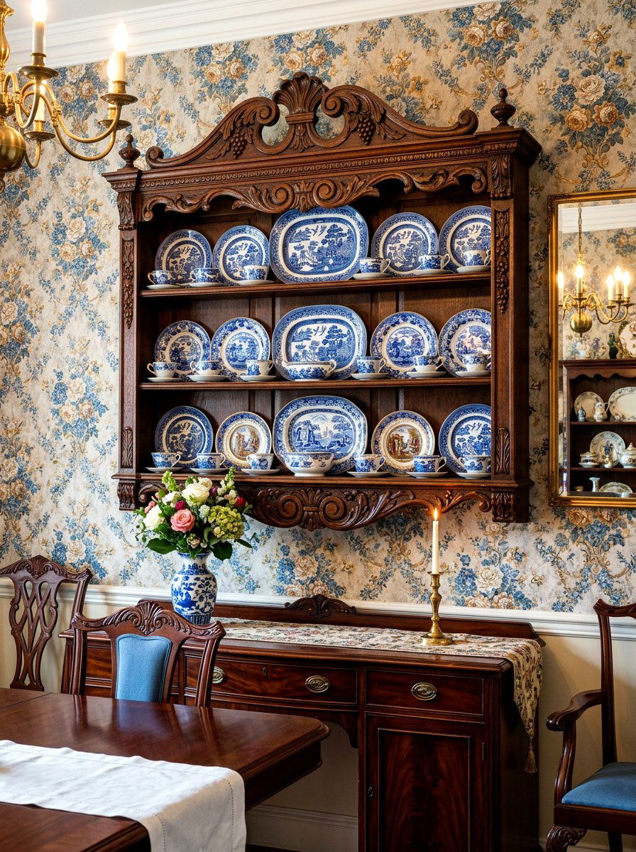 Vintage Display Plate Rack - 30 plate rack ideas