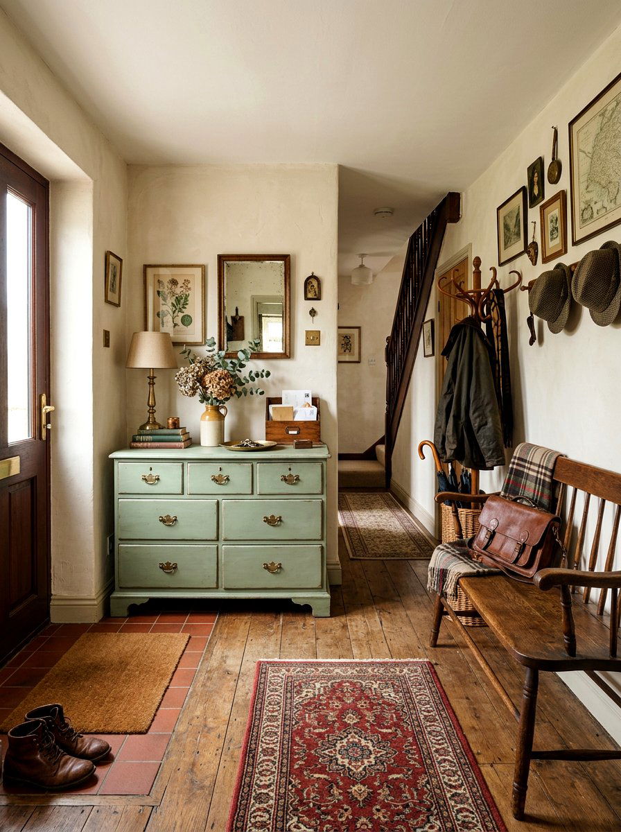 Vintage Entryway Furniture - 30 classic entryway ideas