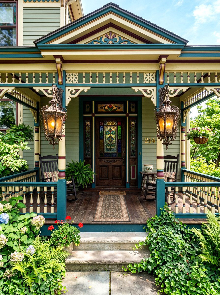 Vintage Front Porch Lanterns - 30 front porch lighting ideas